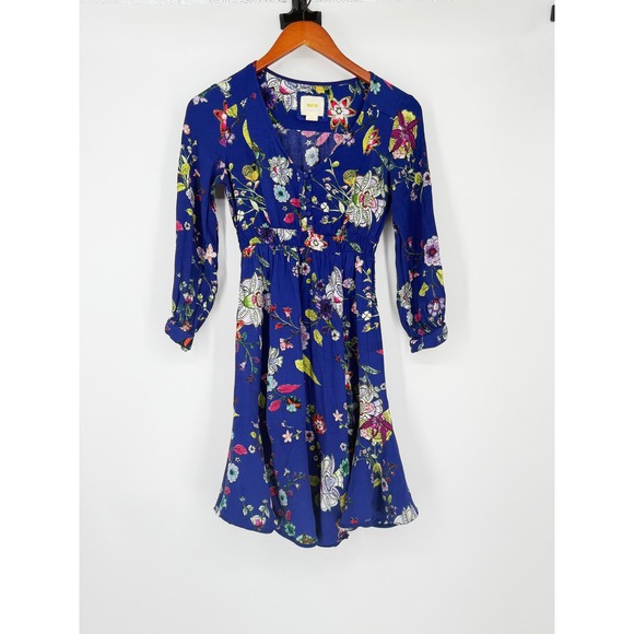 Maeve Dresses & Skirts - Anthropologie Maeve Womens Dress XS Maplewood Midi Boho Modern Romantic Festival